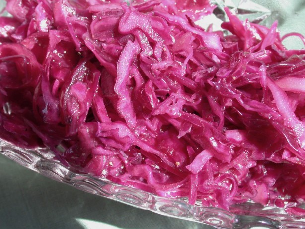 You won't find a better image of cabbage slaw