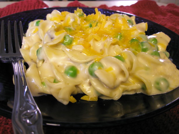 Noodle recipe And pasta Chicken Food.com peas chicken Creamy  creamy  Toss Peas  Recipe