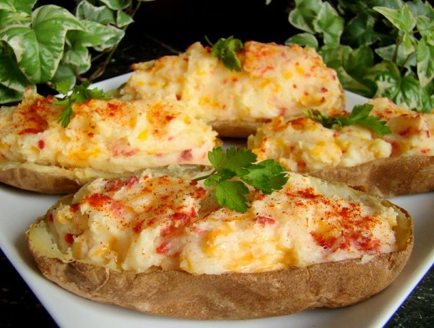 Low-Fat Twice Baked Potatoes Recipe - Food.com