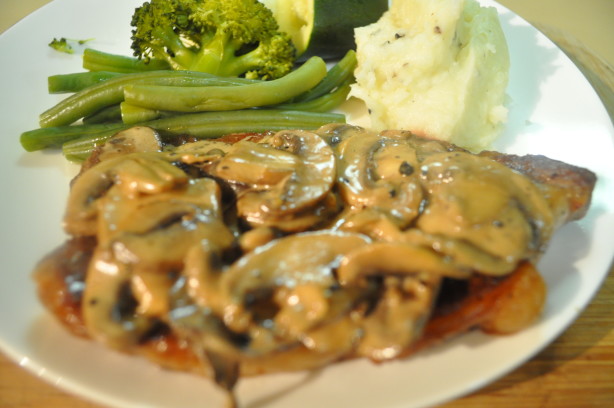 Steaks In Mushroom Cream Sauce Recipe - Food.com