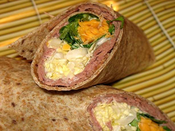 Roast Beef Wrap Recipe - Food.com