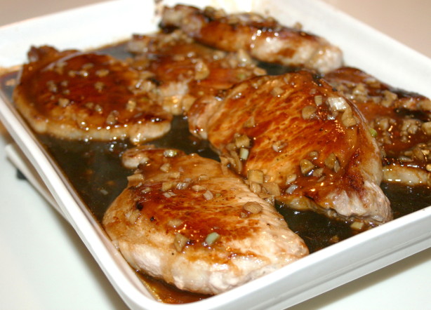 Pan Sauteed Pork Chops With Garlic-Hoisin Sauce Recipe - Food.com