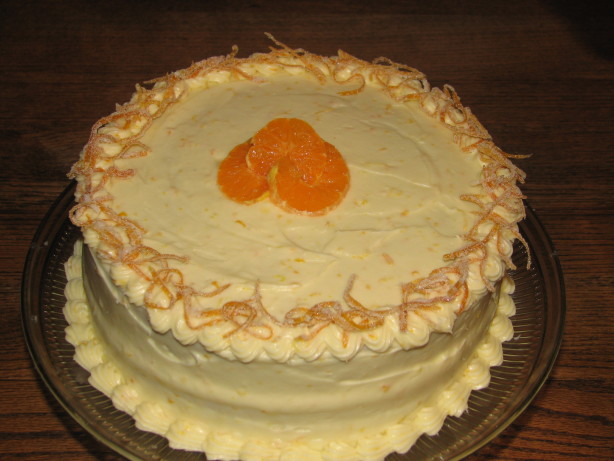 tangerine cake using whole tangerines