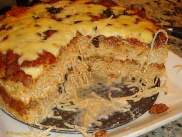 Spaghetti Torte Recipe - Food.com