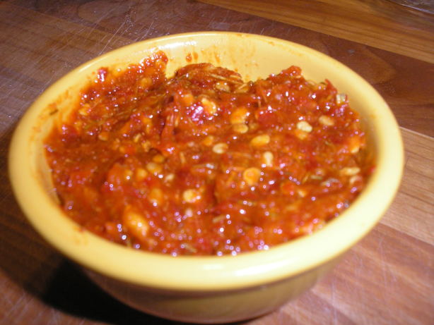 Homemade Sambal Oelek Recipe