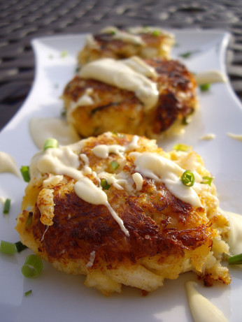 Spicy Crab Cakes With Key Lime Mustard Sauce Recipe - Food.com
