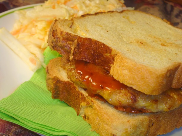 Easy Chicken And Cheese Burger Patties Ground Chicken Or Turkey Recipe - Food.com