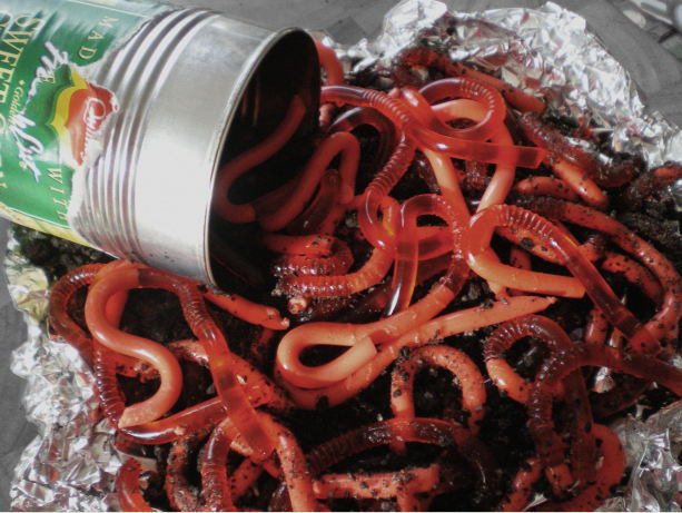 Halloween Worms Recipe Food