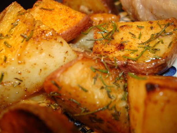 Garlic Herbed Roasted Red Skin Potatoes Recipe - Food.com