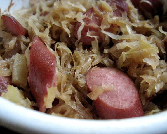 Smoked Sausage, Apples And Sauerkraut Recipe - Food.com