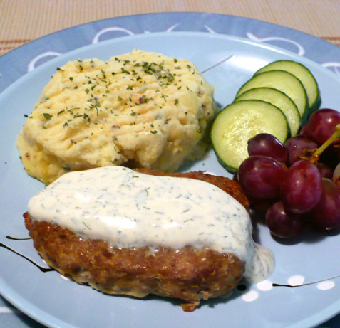 Crusty Mustard-Dill Meat Loaf
