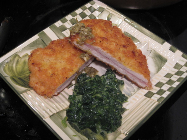 Turkey Cutlets with Prosciutto and Caper Sauce