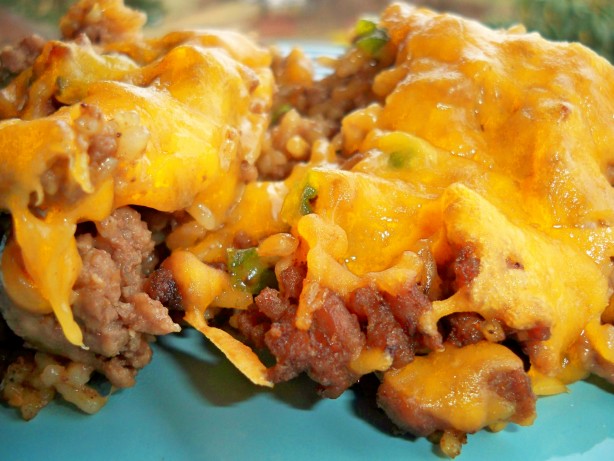 Beefy Rice Recipe Food