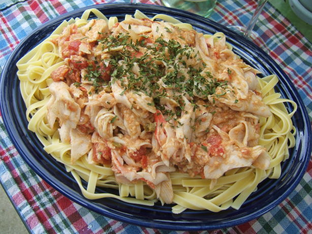 Crab Linguine Recipe - Food.com