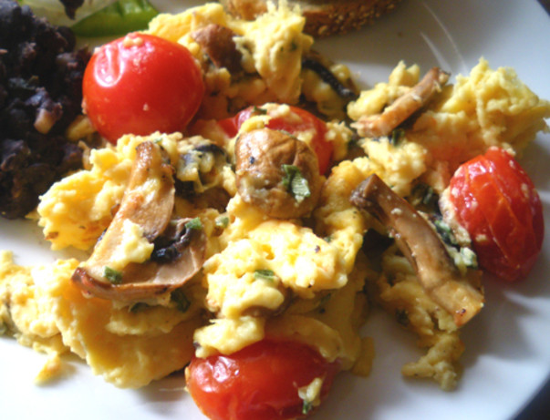 Scrambled Eggs With Mushrooms Recipe - Food.com