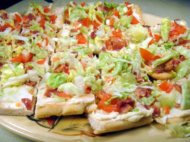 Blt Ranch Salad Pizza Pampered Chef Recipe