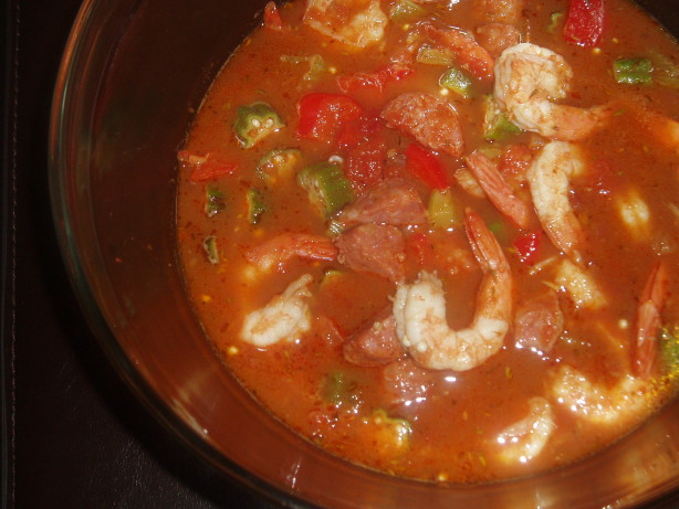 when to add shrimp in gumbo