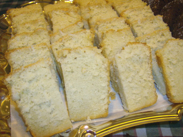 Coconut pound cake food network information