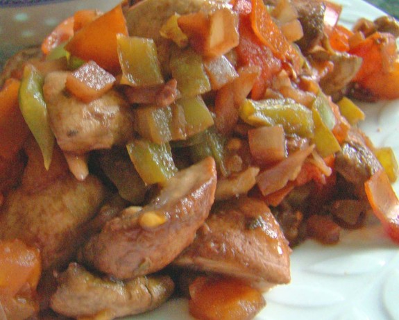 Mushrooms And Peppers Recipe - Food.com