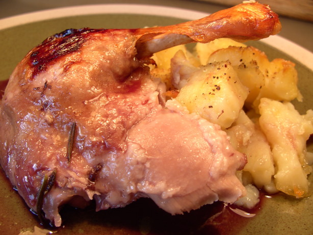 Roast Duck Legs With Red Wine Sauce Recipe - Food.com