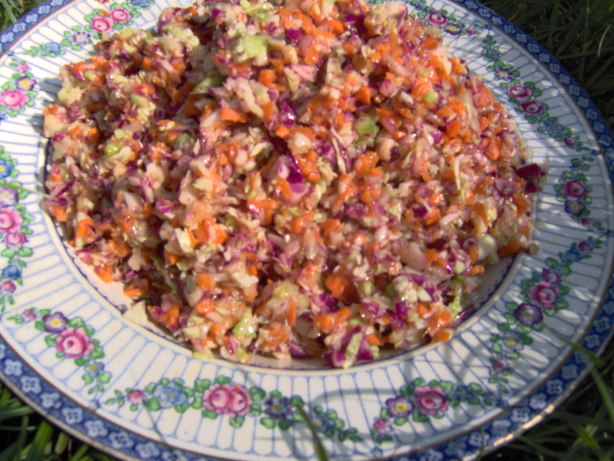 mardi gras coleslaw
