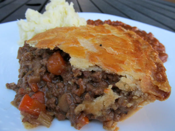 British Beef And Onion Pie Recipe Food