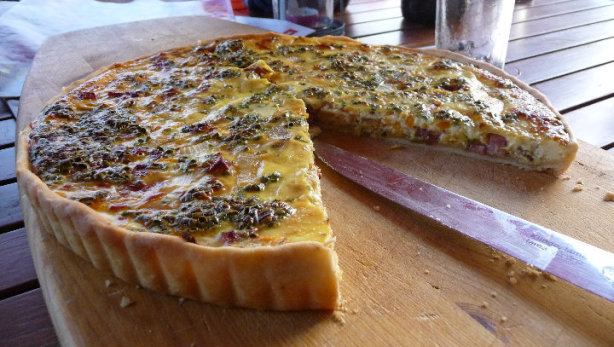 And food Quiche recipes  bacon network quiche Bacon  Ham Recipe Food.com