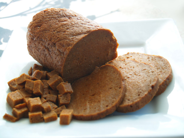 baked seitan log recipe food com baked seitan log recipe food com