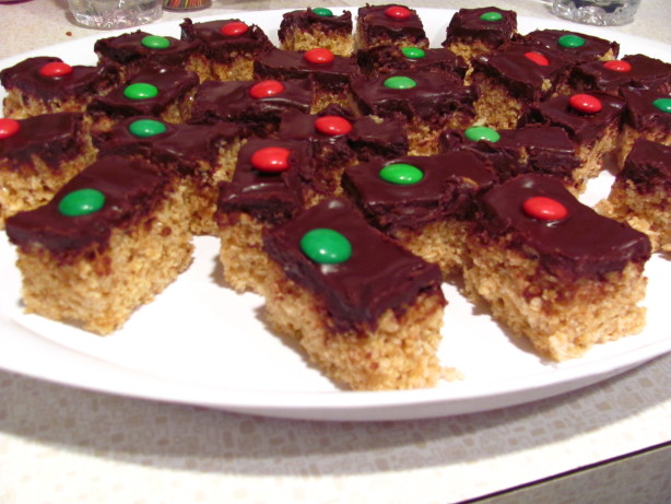 Chocolate Covered Rice Crispy Treats