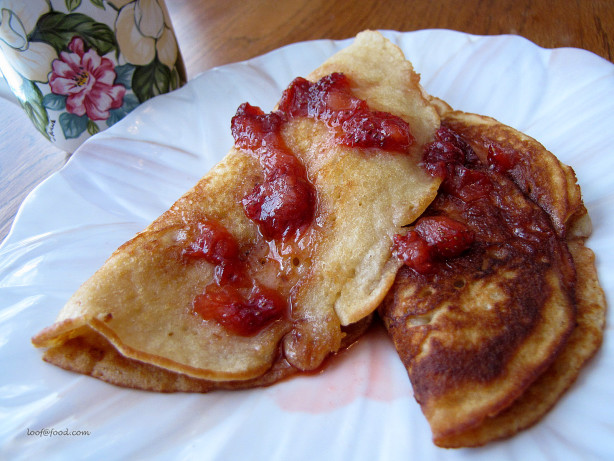 Dees Applesauce Sour Cream Pancakes Recipe Food com
