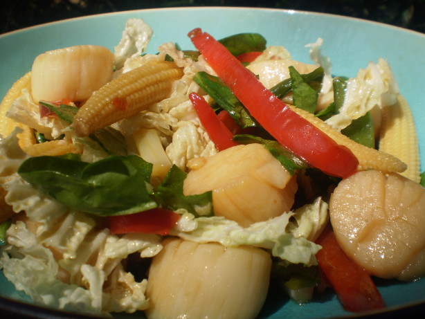 Scallop And Veggies Stir-Fry Recipe - Food.com