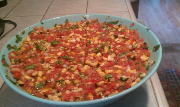 Roasted Corn Chipotle Tomato Pico De Gallo Recipe - Food.com
