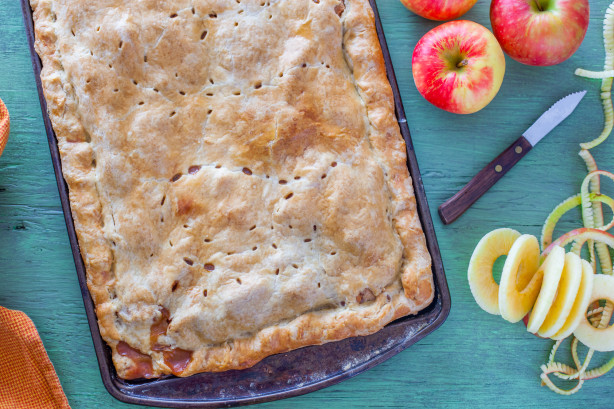 Apple Slab Pie Recipe 