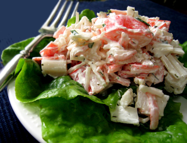 Crab-Cucumber Salad In Tomato Cups Recipe - Food.com