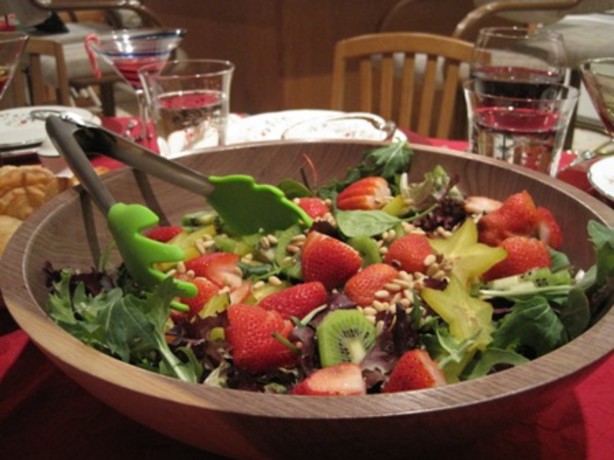 Strawberry And Spinach Salad With Sweet French Dressing Recipe - Food.com