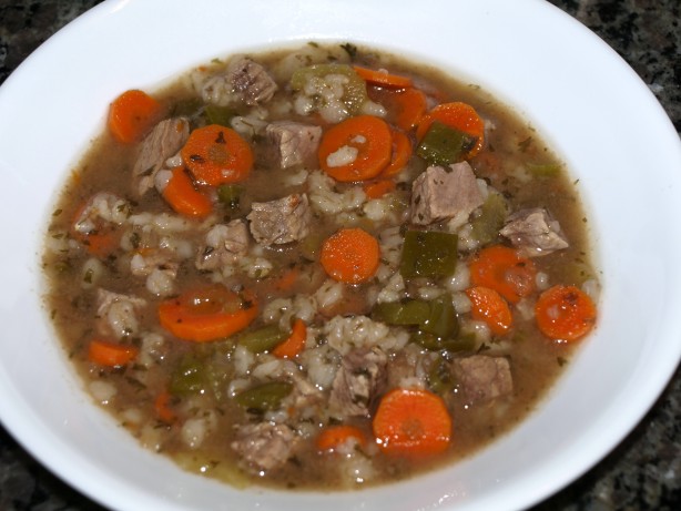 beef barley soup my recipes beef barley soup my recipes