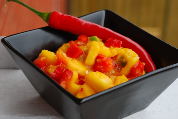 ghost pepper mango salsa recipe
