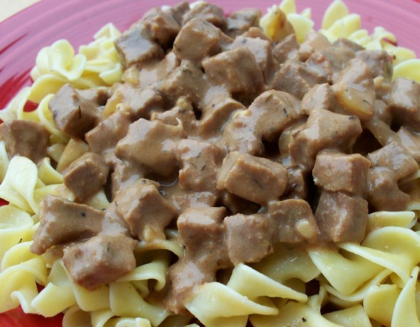 Alpine Goulash With Buttered Noodles