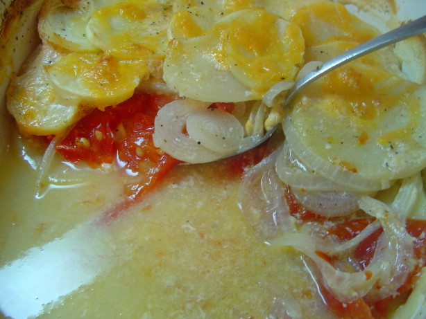 Potato, Onion And Tomato Bake Recipe - Food.com
