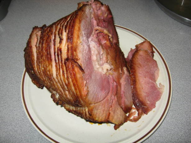 heating up a spiral sliced ham