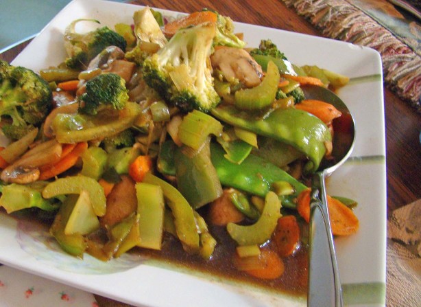 Oriental Stir Fry Vegetables With Oyster Sauce Recipe - Food.com