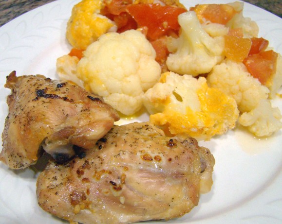 Lemon Garlic Roasted Chicken Thighs Recipe - Food.com
