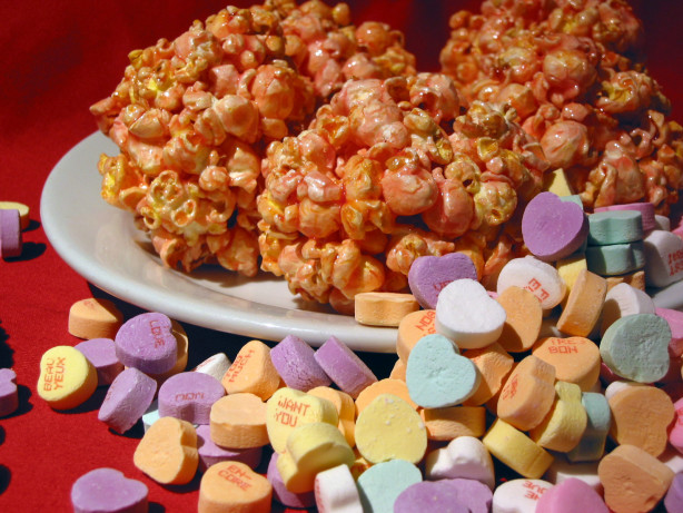 Jello Popcorn Balls
