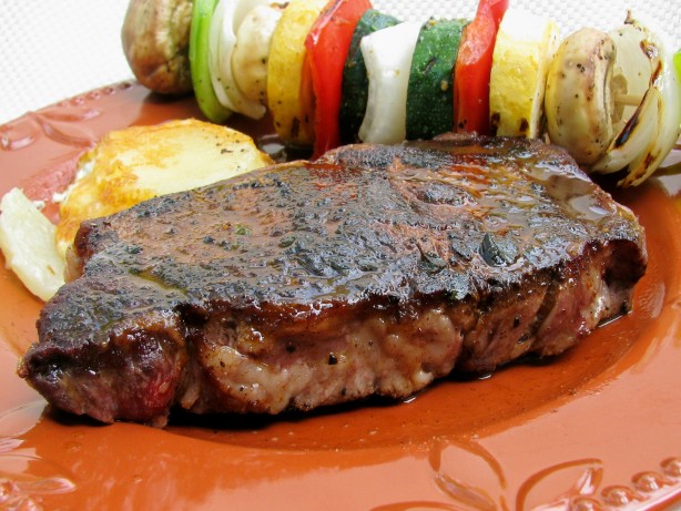 Pan Fry Rib Eye Steak