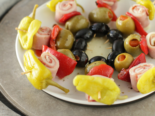 Food Recipe Mini Muffuletta Kabobs Food Recipe Mini Muffuletta Kabobs