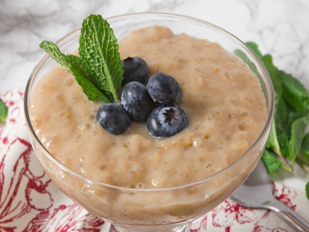 decadent tapioca pudding