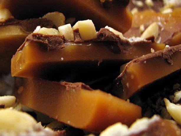 Easy English Butter Toffee Bars Recipe - Food.com
