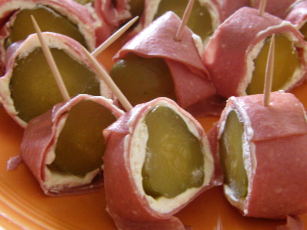 Dill Pickle Ham Pinwheels Ham Rollups) Recipe