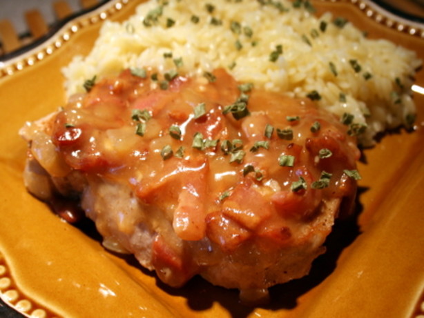 southern style baked pork chops recipe