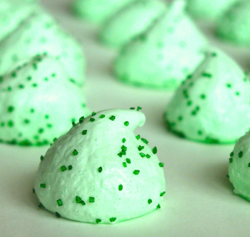 Mint Meringues